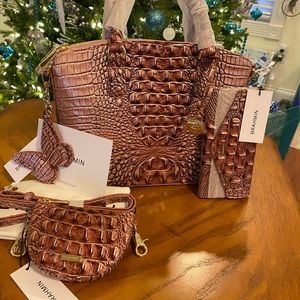 BRAHMIN PURSE AND WALLET SET “NWT”